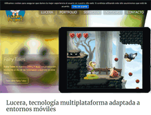 Tablet Screenshot of lucera-project.com